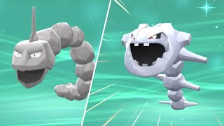 HOW TO Evolve Onix into Steelix in Pokemon Brilliant Diamond and Shining Pearl [upl. by Tavey216]