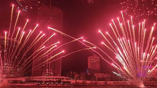 New Year’s Eve 2024 Fireworks Brisbane Australia [upl. by Liagibba980]