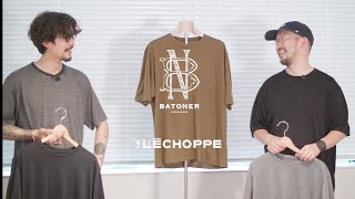 【LECHOPPE】 品良し、価格良し、着心地良し。BATONERの別注ウールTシャツ [upl. by Oilalue]