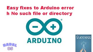 Cara Mudah Mengatasi Arduino error h No such file or directory [upl. by Eslehc]