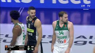 202223 Euroleague R5 Partizan  Žalgiris Full Highlights [upl. by Neysa]