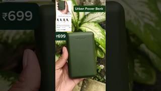 Urban Power Bank 10000mAH Features amp Review shorts powerbank urban power review unboxing [upl. by Eerazed]