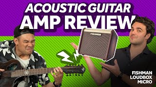 Acoustic Guitar Amp Review Fishman Loudbox Micro [upl. by Kowtko]