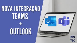 Nova integração do Teams no Outlook [upl. by Eugnimod]