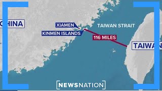 China ready to invade Taiwan US  NewsNation Now [upl. by Bellaude245]