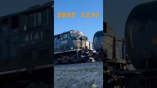 BNSF 5230  November 15 2024 bnsf railfan railroad train [upl. by Gabriello]