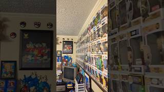 😱 The Funko wall was falling down funkopop pokemon retrogaming collection [upl. by Ellierim492]