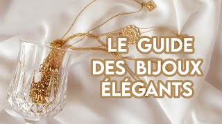 Comment bien choisir ses bijoux  Le guide complet des bijoux élégants [upl. by Quincy]