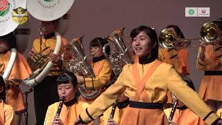 KYOTO TACHIBANA HIGH SCHOOL GREEN BAND GREEN BAND FESTIVAL1  ROSE PARADE 2018 GROUP【GBA Official】 [upl. by Yrem554]