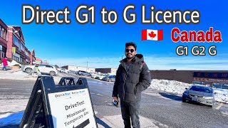 How to get direct G license in Canada  Canada driving license test  G1  G2  G  Drive Test [upl. by Beare586]