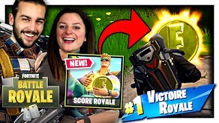 TOP 1 GRACE AUX PIÈCES   FORTNITE MODE SCORE ROYAL DUO FR [upl. by Ev]