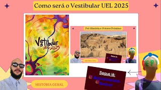 COMO SERÁ O VESTIBULAR DA UEL 2025 [upl. by Meggi]