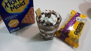 Chocolate Pudding Recipe Jello Pudding Smores Parfait [upl. by Hulbard]