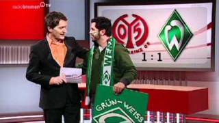 Werderfan stürmt den Sportblitz  Ludwig Evertz [upl. by Oz202]