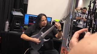 NAMM 2019 Dino Cazares  Fortin Amps  Ormsby [upl. by Eetnahc]