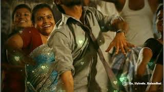 Ucchathula kaththuraney Nanum song VIP 2 Dhanush whats app Status [upl. by Trinl626]