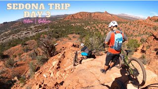 Sedona Trip  Day 3  HiLine  Baldwin  Templeton  Easy Breezy  Sedona Mountain Biking [upl. by Ennairek509]