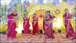 Janakpuri Mahotsav Agra 2024 Dance Performance on Sitaji Mehandi Utsav [upl. by Oibirot896]