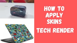 How to apply skinswraps on Laptop Credit Card or Charging Adapter  WrapCartcom  Hindi [upl. by Michon]