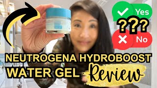 NEUTROGENA Hydro Boost Water Gel Aqua Gel Moisturizer REVIEW [upl. by Nguyen]