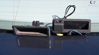 BMW E60 Backup Camera Installation [upl. by Sudbury]