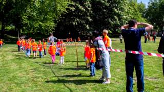 sponsorloop groep 12 basisschool de Palster [upl. by Gnal315]