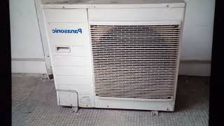 Panasonic Outdoor Fan Aircon Unit Panasonic Rliandao Under Ceiling Air Conditioner OnOff Dwampyverse [upl. by Boyt670]