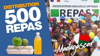 Distribution de 500 repas à Madagascar 🇲🇬 [upl. by Adnopoz]