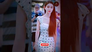 Beautiful Girl Street Fashion  TikTok Trends  ChineseFashion [upl. by Hannej]