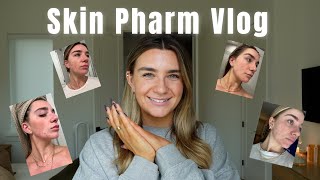 skin pharm vlog chatting my skincare journey how my skin has changed and Gemma Lou health updates [upl. by Atnima]