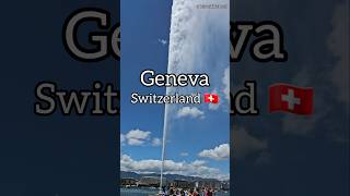 Geneva Switzerland 🇨🇭  Jet dEau de Genève [upl. by Schaumberger]