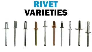 POP Rivet Types and Materials  Fasteners 101 [upl. by Bronez336]