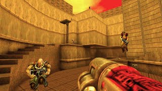 Quake 2 Remastered  Deathmatch Multiplayer Montage  The Edge Q2DM1 [upl. by Eanram739]