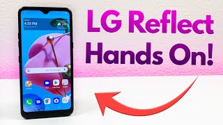 LG Reflect  Hands On amp First Impressions [upl. by Elleirad499]