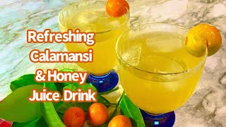 Easy Refreshing Calamondin Or Calamansi With HONEY Juice DrinkFilipino Version Of Lemonade Shorts [upl. by Vance]