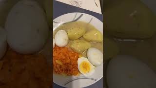 Senfeier 🥚mit frischen Kartoffeln 🥔 und DillSenfsoße und frischen Möhren Salat 🥕😊👨‍🍳❤️ [upl. by Mapel881]