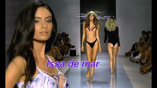 ISSA DE MAR Swimwear 2018 Collection Runway  Miami Swimsuit Fashion Week Bikini models  EXCLUSIVE [upl. by Liahcim586]