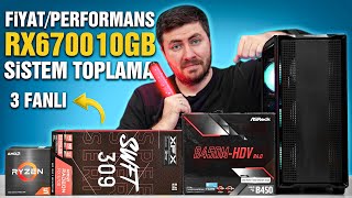 FiyatPerformans ÜÇ FANLI RX 6700 10GB PC Toplama Rehberi  PCH Frost [upl. by Eilliw379]