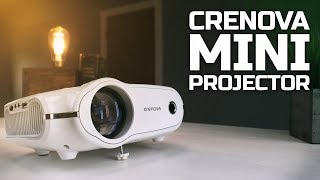 MINI LED PROJECTOR  Crenova XPE500 Review [upl. by Holbrooke]