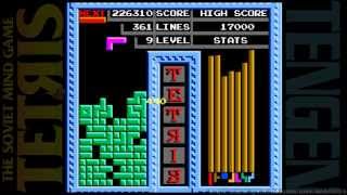 Tetяis NES unlicensed video game port  481line 11 levels session for 1 Player 🧩🎮 [upl. by Tamarah698]