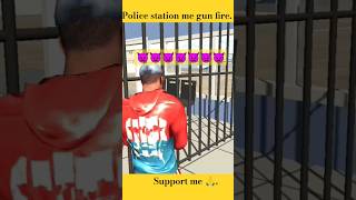 Police station me firing 👿👿 Indian bike driving 3d viralvideo gaming tranding shorts [upl. by Stephenson]