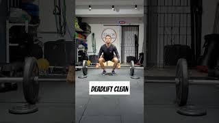 Deadlift clean sports youtubeshorts gym fitness [upl. by Aidua]