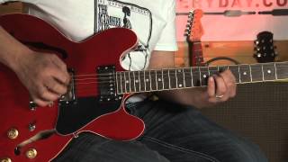 How to play  Everlong  Foo Fighters  bridge  guitar lessons [upl. by Doownyl]