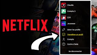 comment changer de profil netflix sur un autre compte [upl. by Agata]