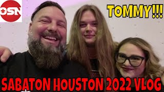 SABATON DAY OCT 1st 2022 HOUSTON  OLDSKULENERD VLOG with Chapters [upl. by Millie]