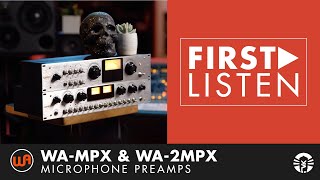 First Listen Warm Audio WAMPX amp WA2MPX Microphone Preamps [upl. by Nywles]