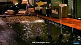 OASE  Wasserspiele  WaterJet Lightning 22 [upl. by Alonzo]