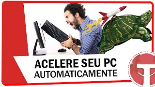 Como acelerar seu Windows por completo automaticamente  QUALQUER VERSÃO [upl. by Haidebez375]