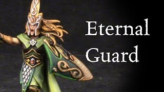 How to paint Wood Elves Eternal Guard [upl. by Niles385]