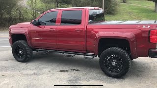 2018 Chevy Silverado Z71 DUAL EXHAUST w Borla SType Muffler [upl. by Nehtanhoj913]